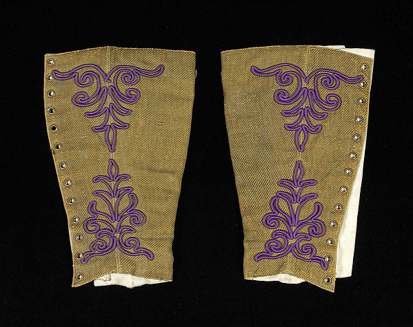 Leggings by an unrecorded maker, The Metropolitan Museum of Art