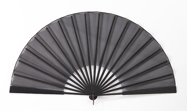 Mourning fan by an unrecorded maker, The Metropolitan Museum of Art