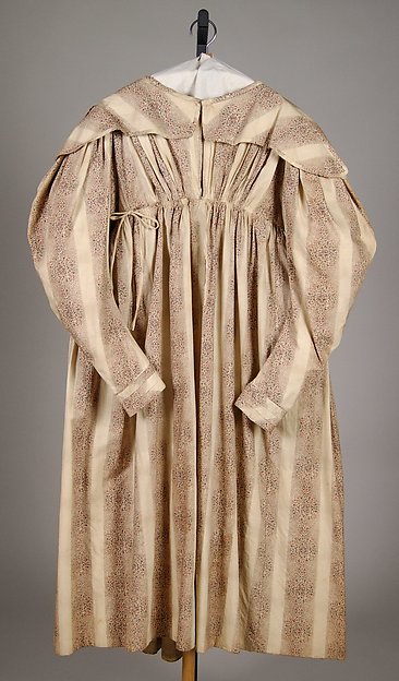 Maternity dress by an unrecorded maker, The Metropolitan Museum of Art