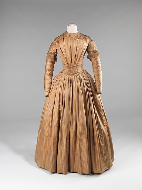 Afternoon dress by an unrecorded maker, The Metropolitan Museum of Art