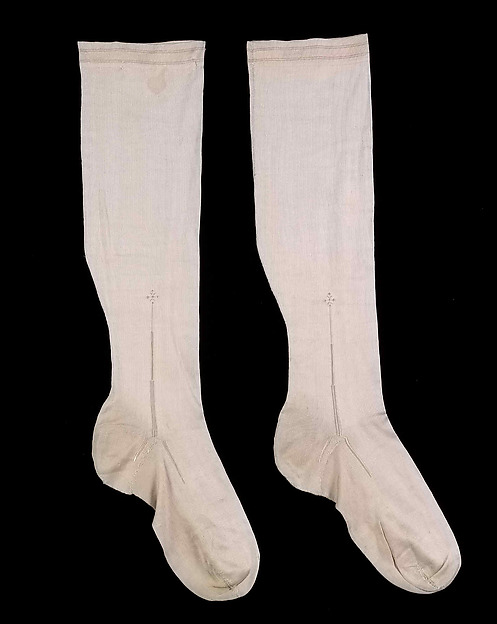 Wedding stockings by an unrecorded maker, The Metropolitan Museum of Art