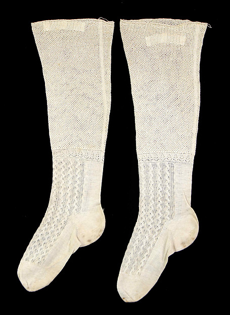 Wedding stockings by an unrecorded maker, The Metropolitan Museum of Art