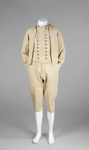 Suit by an unrecorded maker, The Metropolitan Museum of Art