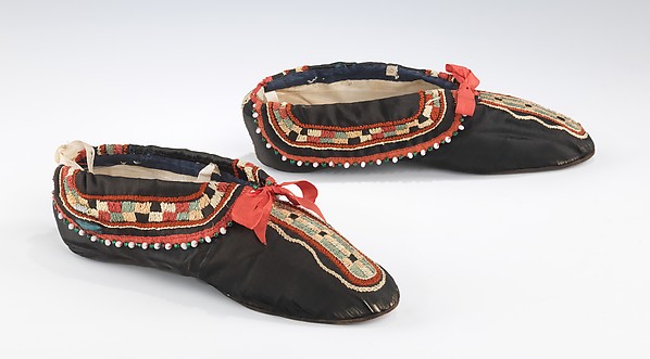 Slippers by an unrecorded maker, The Metropolitan Museum of Art