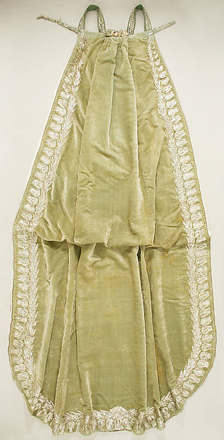 Court train by an unrecorded maker, The Metropolitan Museum of Art