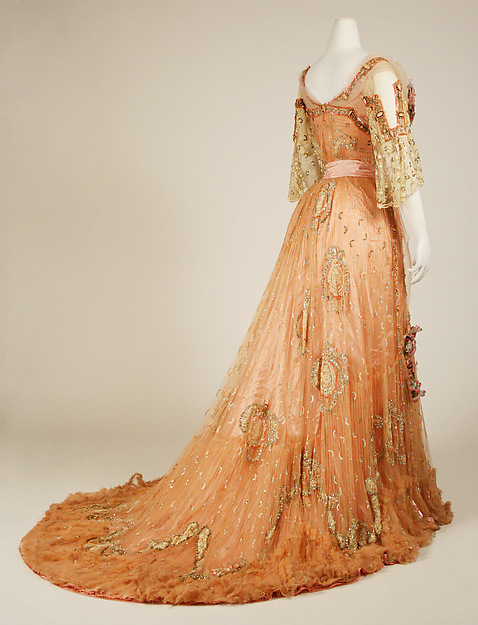 Old Rags - Ballgown, 1900-03 France, the Met Museum