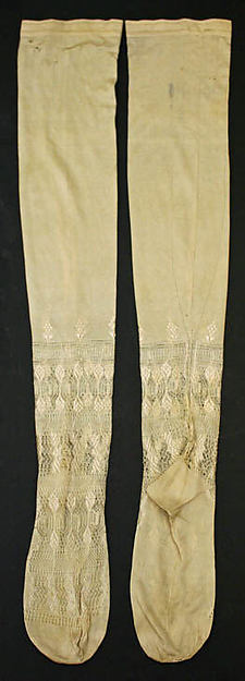 Wedding stockings by an unrecorded maker, The Metropolitan Museum of Art