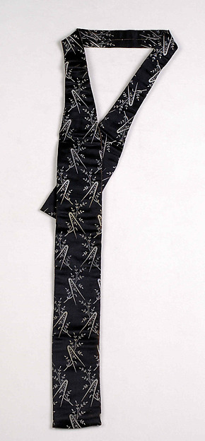 Cravat by an unrecorded maker, The Metropolitan Museum of Art