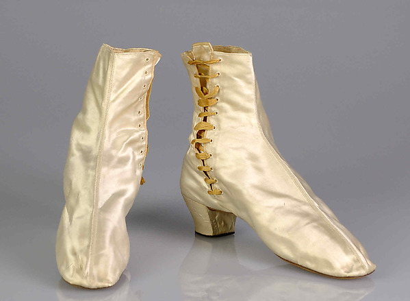 Evening boots by an unrecorded maker, The Metropolitan Museum of Art