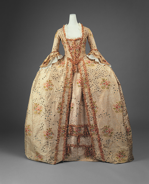 Robe à la française by an unrecorded maker, The Metropolitan Museum of Art
