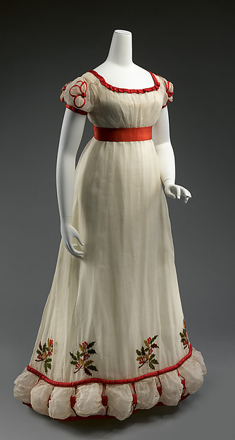 Originals: 1820s Christmas Evening Gown | Beth's Bobbins