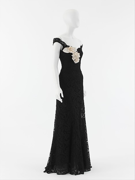 House Of Chanel Evening Dress French The Met Evening Dress House Of Chanel French Founded 1913 Silk Rayon