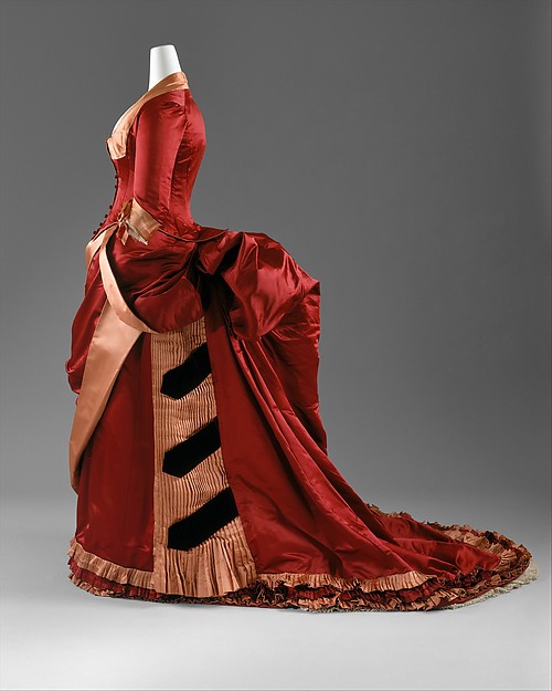 Dinner dress, Mme. Grapanche, silk, American