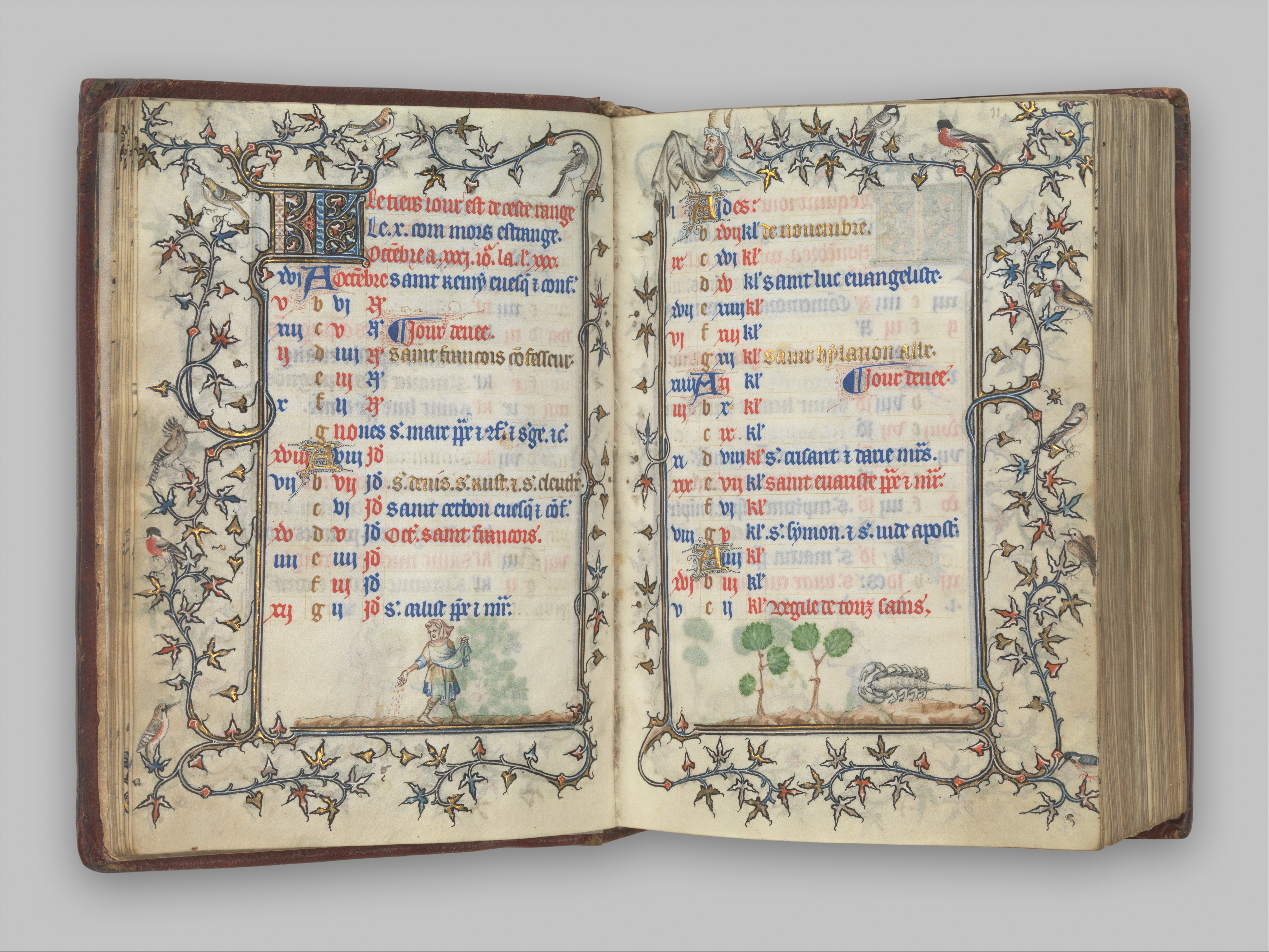 Attributed to Jean Le Noir, The Prayer Book of Bonne of Luxembourg,  Duchess of Normandy, French