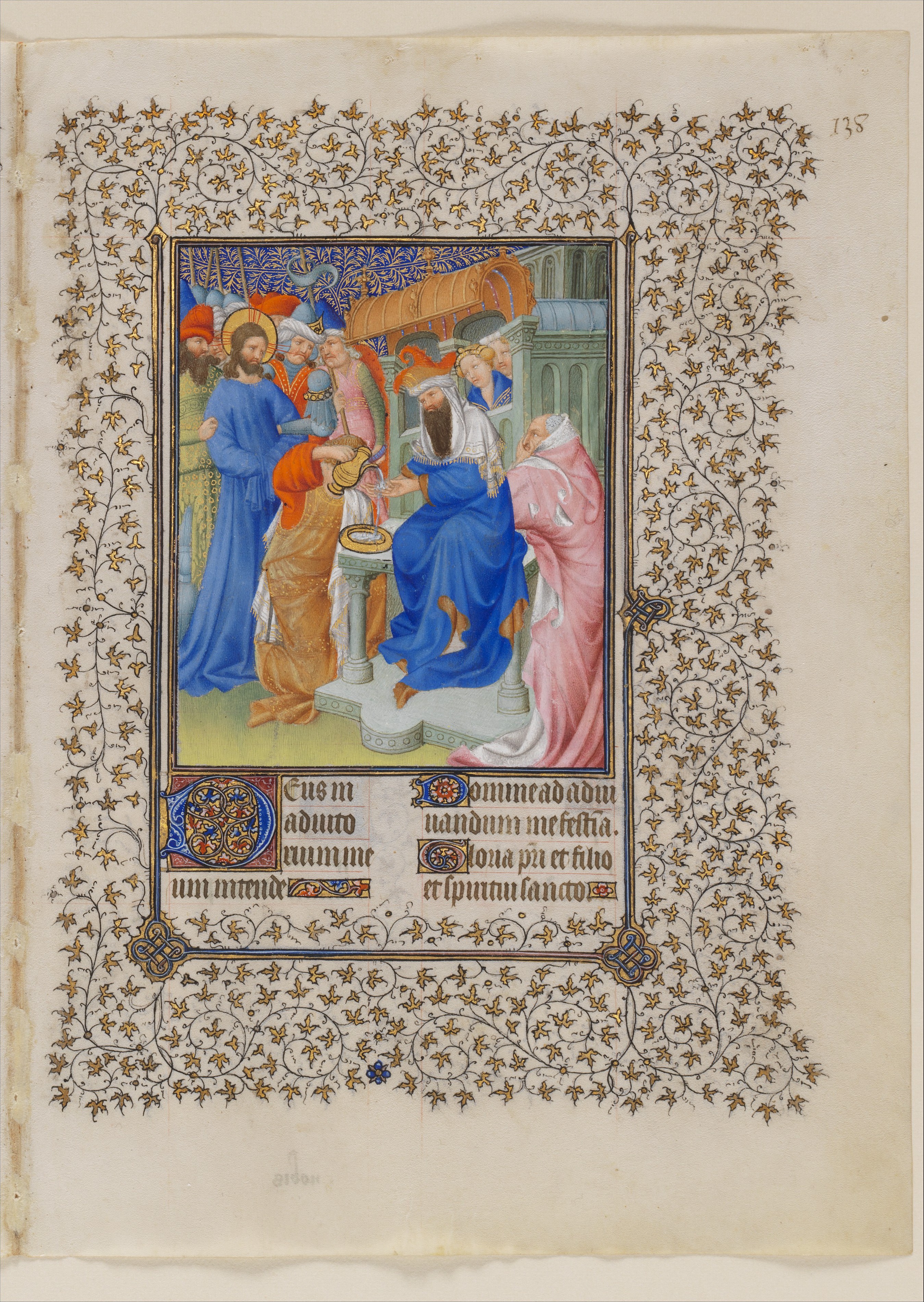 The Limbourg Brothers | The Belles Heures of Jean de France, duc ...