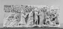 The Agony in the Garden and The Betrayal (from Scenes from the Passion of Christ), Stone, French