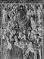 Christ the Judge on the Throne of Majesty (from Christ the Judge on the Throne of Majesty and Other Subjects), Wool warp;  wool, silk, and metallic wefts, South Netherlandish