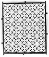 Grille, wrought iron, European