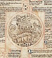 Fragment of a Compendium of the Genealogy of Christ, Ink on parchment, British