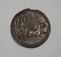 Heraklios Approaching the Gates of Jerusalem with the True Cross, Silver, French