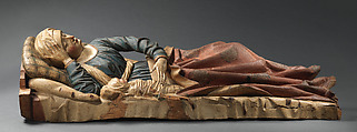 Nativity of the Virgin, Limewood with paint, German