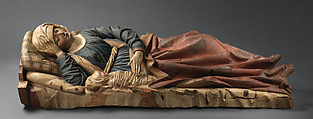 Nativity of the Virgin, Limewood with paint, German