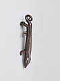 Door knocker in the shape of a salamander, Wrought iron, Spanish