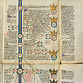Genealogical Chronicle of the Kings of England, Opaque watercolor, ink, and gold on parchment, British