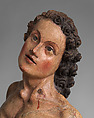 Saint Sebastian, European poplar, paint, gesso, Northern European