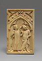Cover of a Writing Tablet, Elephant ivory, French
