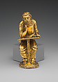 Evangelist, Gilded copper alloy, South Netherlandish