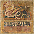 Dragon, Fresco, mounted on canvas, Spanish