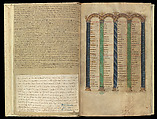 Gospel Book, Ink and opaque watercolor on parchment; modern leather binding, Carolingian