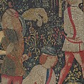 The Hunters Enter the Woods (from the Unicorn Tapestries), Wool warp, wool, silk, silver, and gilt wefts, French (cartoon)/South Netherlandish (woven)