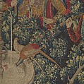 The Unicorn Purifies Water (from the Unicorn Tapestries), Wool warp with wool, silk, silver, and gilt wefts, French (cartoon)/South Netherlandish (woven)