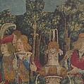 The Unicorn Purifies Water (from the Unicorn Tapestries), Wool warp with wool, silk, silver, and gilt wefts, French (cartoon)/South Netherlandish (woven)