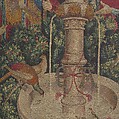 The Unicorn Purifies Water (from the Unicorn Tapestries), Wool warp with wool, silk, silver, and gilt wefts, French (cartoon)/South Netherlandish (woven)
