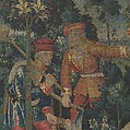 The Unicorn Defends Himself (from the Unicorn Tapestries), Wool warp with wool, silk, silver, and gilt wefts, French (cartoon)/South Netherlandish (woven)