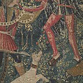 The Unicorn Defends Himself (from the Unicorn Tapestries), Wool warp with wool, silk, silver, and gilt wefts, French (cartoon)/South Netherlandish (woven)