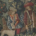 The Unicorn Defends Himself (from the Unicorn Tapestries), Wool warp with wool, silk, silver, and gilt wefts, French (cartoon)/South Netherlandish (woven)