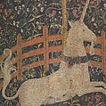 The Unicorn Rests in a Garden (from the Unicorn Tapestries), Wool warp with wool, silk, silver, and gilt wefts, French (cartoon)/South Netherlandish (woven)