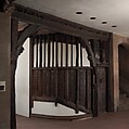 Doorway and Staircase Enclosure, Oak, French