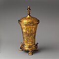 Covered Beaker, Sebastian Lindenast the Elder  German, Copper gilt, German