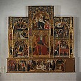 Retable with Scenes from the Life of Saint Andrew, Master of Roussillon  Spanish, Tempera and gilding on panel, Catalan