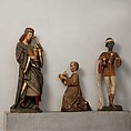Melchior of the Three Kings from an Adoration Group, Poplar, paint and gilt, German