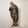 Saint Michael, Wood, paint, and gilding, Spanish
