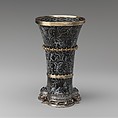 Beaker with Apes, Silver, silver gilt, and painted enamel, South Netherlandish