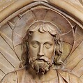 Altarpiece with Christ, Saint John the Baptist, and Saint Margaret, Andrea da Giona (Italian, active ca. 1434–46), Marble (Carrara marble), Italian