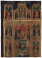 King Arthur (from the Heroes Tapestries), Wool warp, wool wefts, South Netherlandish