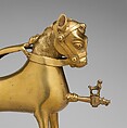 Aquamanile in the Form of a Horse, Copper alloy, German